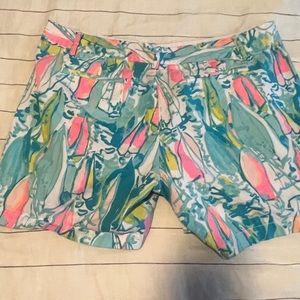 Lilly Pulitzer Shorts with 5” inseam